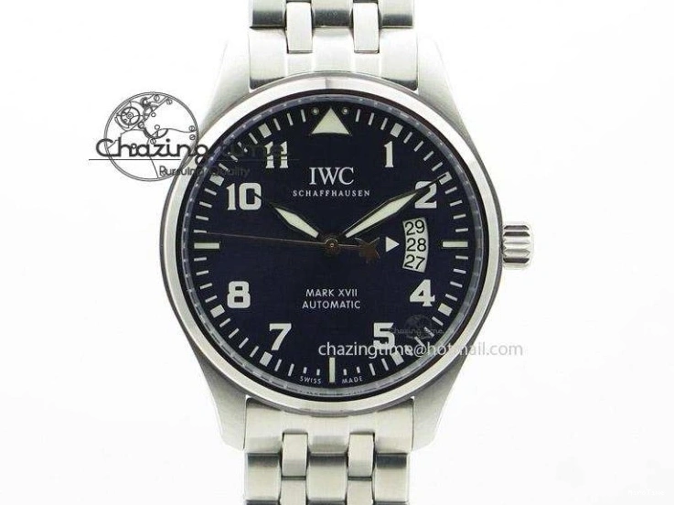 MIROTIME 0110 Portugieser Automatic 42mm RG APSF 1:1 Best Edition Black Dial on Black Leather Strap A Original 7007